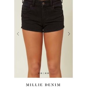 “ millie denim shorts “ o’neill